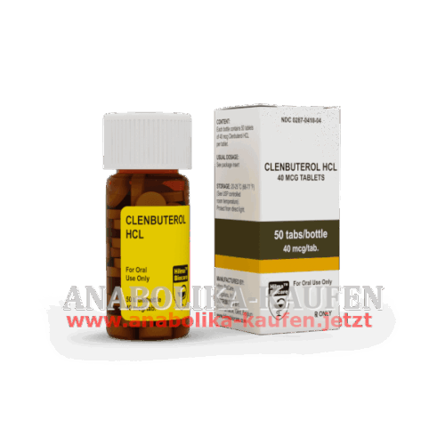 Clenbuterol 40 mcg - Clenbuterol Tabletten von Hilma Biocare, 50 Tabletten