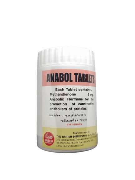 Anabol Tablets 5 mg (BRITISH DISPENSARY)