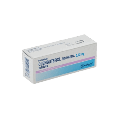 Clenbuterol 0,02 mg (SOPHARMA) Clenbuterol 0,02 mg (SOPHARMA)
