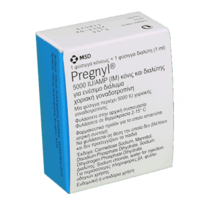 Pregnyl 5000 IU (MSD) Pregnyl 5000 IU (MSD)