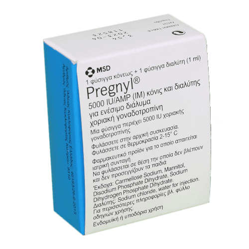 Pregnyl 5000 IU (MSD)